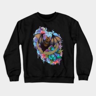 Gothic Bat Design by Lorna Laine Crewneck Sweatshirt